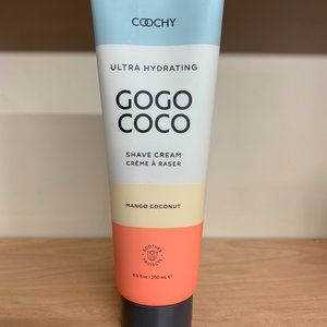 Coochy Ultra Gogo Coco Hydrating RASH FREE Shave Cream-Mango Coconut 8.5oz